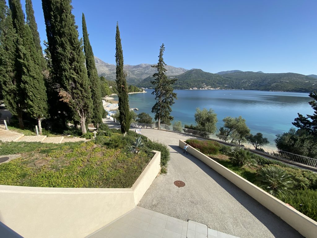 在酒店看海景的另一个角度