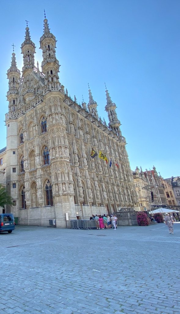KULeuven - Stadhuis (Town House) in summer